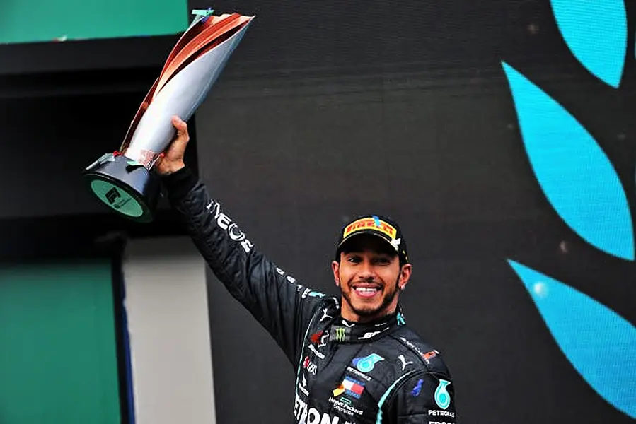 Lewis Hamilton clinched his seventh world championship last year