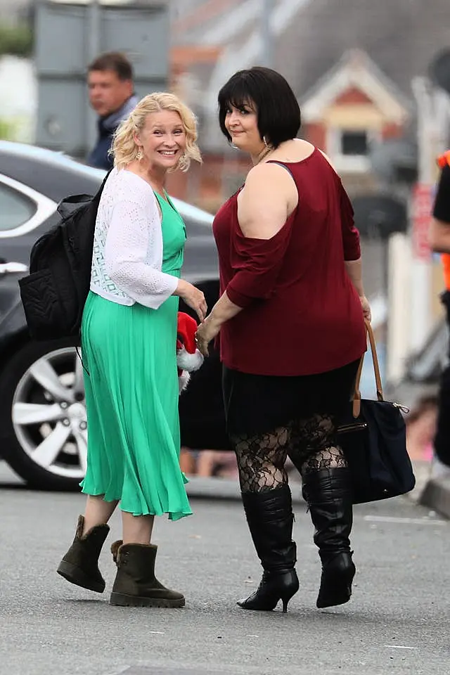 Gavin and Stacey Christmas special filming – Wales