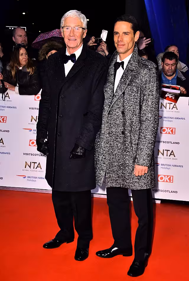 Paul O’Grady and Andre Portasio
