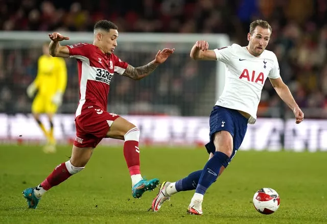 Spurs fell to Championship side Middlesbrough in the FA Cup fifth round last season