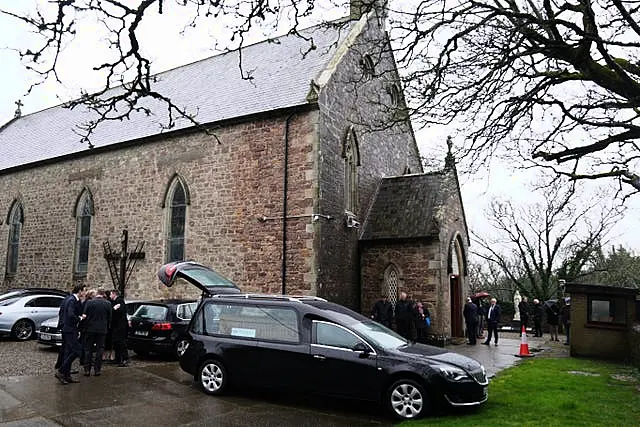 Nick Sheridan funeral