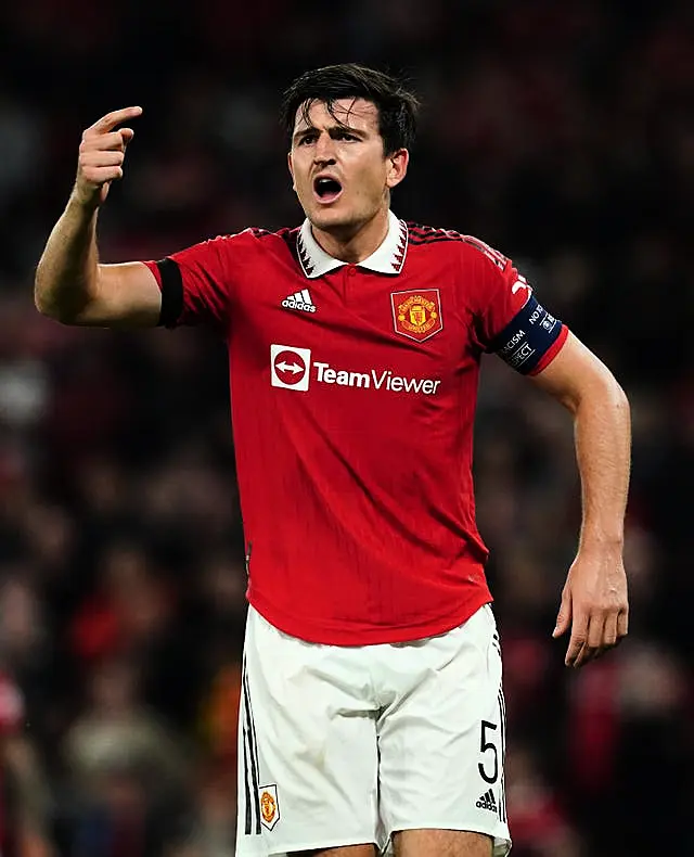 Harry Maguire in action for Manchester United