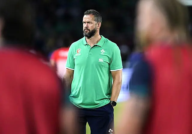 Andy Farrell has guided Ireland to back-to-back bonus-point wins at the Rugby World Cup