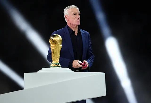 Didier Deschamps will take beaten World Cup finalists France to Dublin's Aviva Stadium on March 27