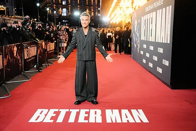 Better Man European premiere