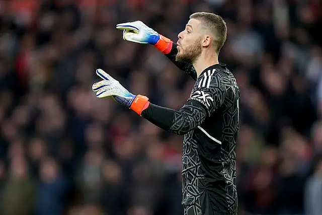 David de Gea made a crucial late save