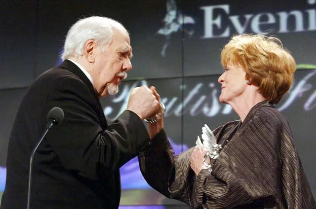 Robert Altman and Dame Maggie Smith