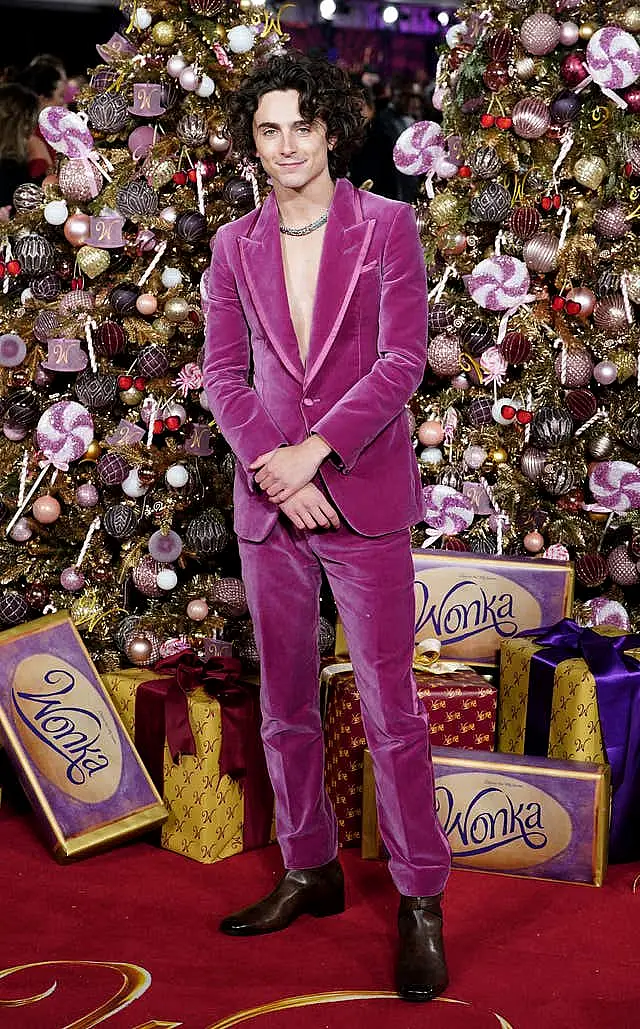 Wonka world premiere