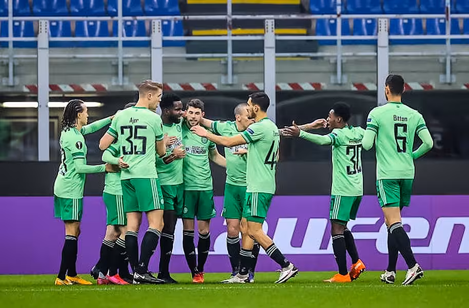 Celtic led 2-0 after two early goals