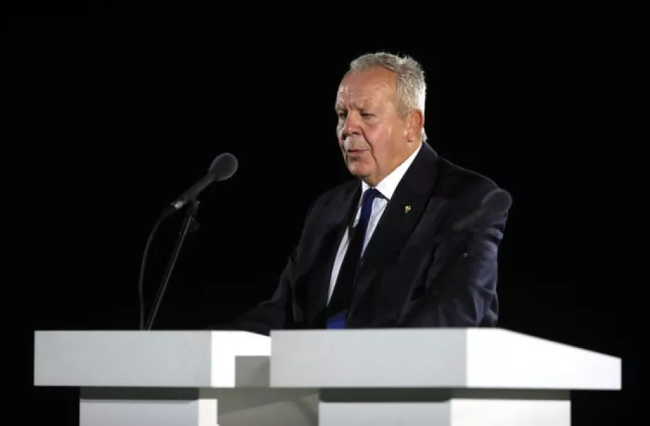 World Rugby chairman Bill Beaumont is colour blind (Adam Davy/PA)