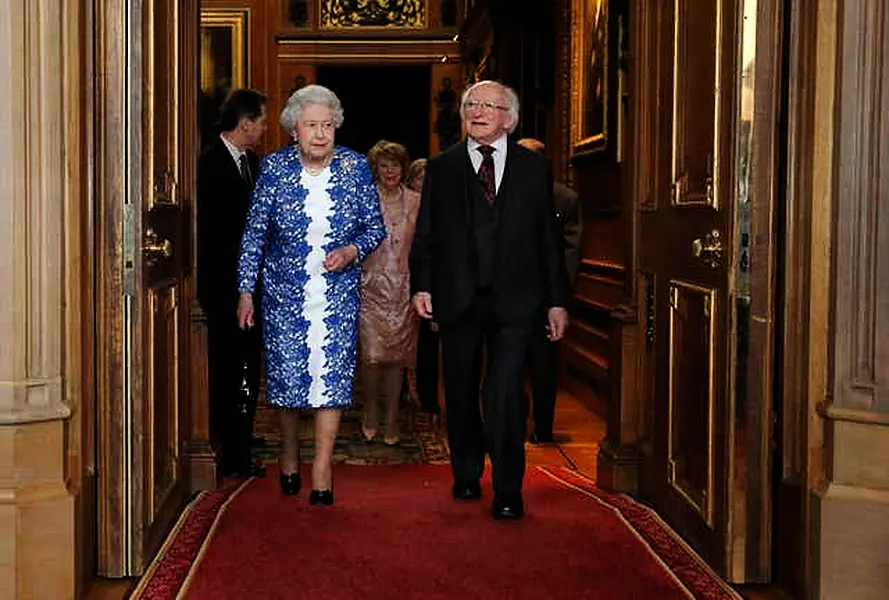 President Higgins state visit to Britain – Day Four