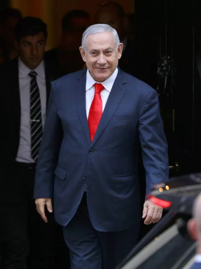 Benjamin Netanyahu visits the UK