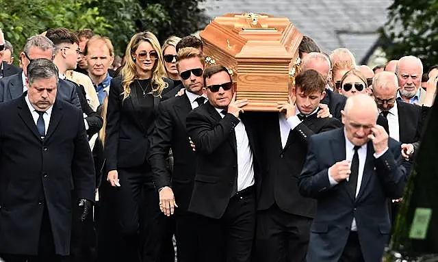 Ciaran Keating funeral