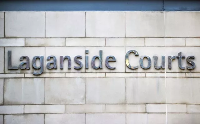 Laganside Courts sign