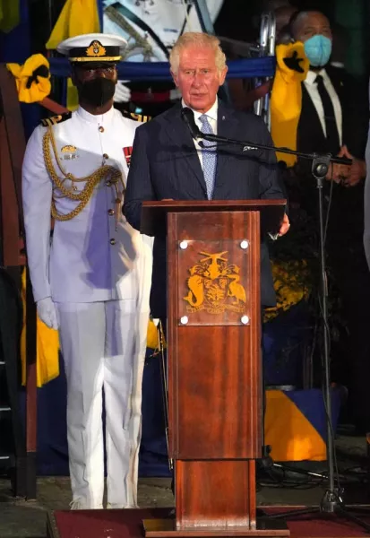 Royal visit to Barbados