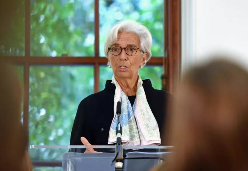 Christine Lagarde (John Stillwell/PA)