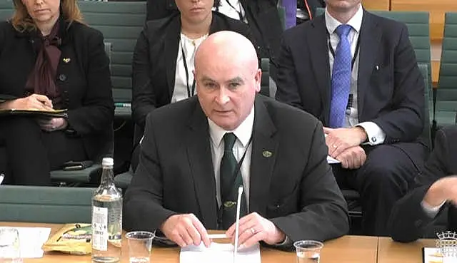 Mick Lynch, general secretary of the Rail, Maritime and Transport union was critical of P&O's actions 