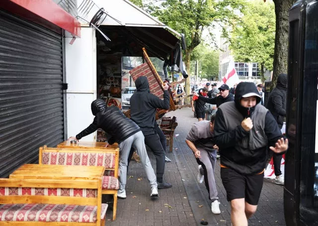 Anti-Islamic protest – Belfast