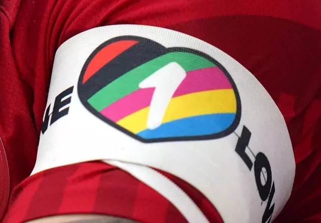 Teams were threatened with sporting sanctions if their captains wore the OneLove armbands at the Qatar World Cup last year 