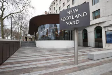 New Scotland Yard, the headquarters of the Metropolitan Police 