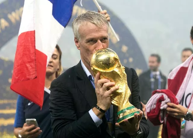 France head coach Didier Deschamps guided France to a second World Cup triumph in 2018