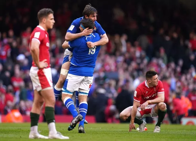 Italy stunned Wales in Cardiff in the final round of last year's Guinness Six Nations