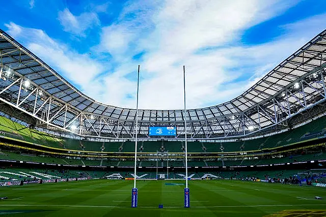 Saturday's final will take place at the Aviva Stadium in Dublin