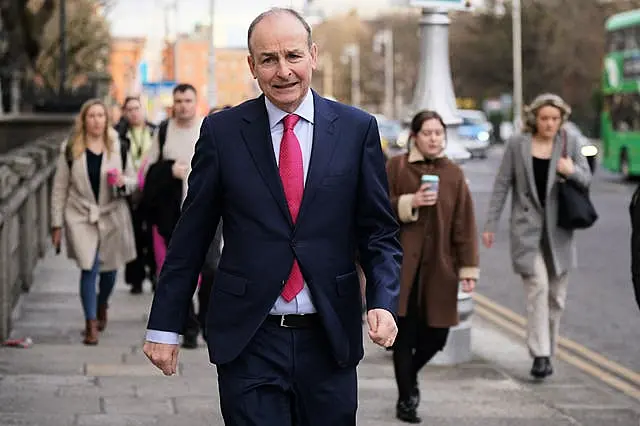 Tanaiste Micheal Martin 