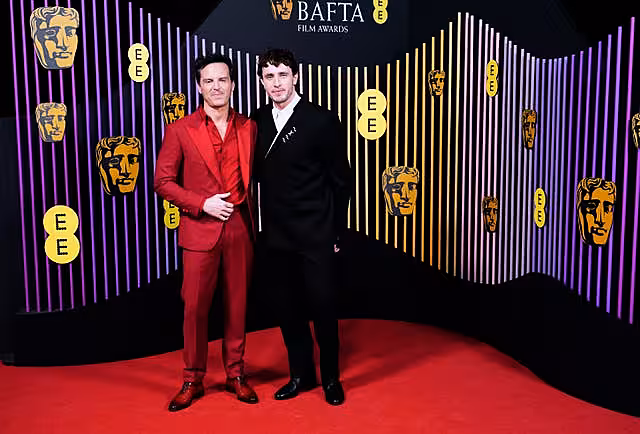 Andrew Scott (L) and Paul Mescal