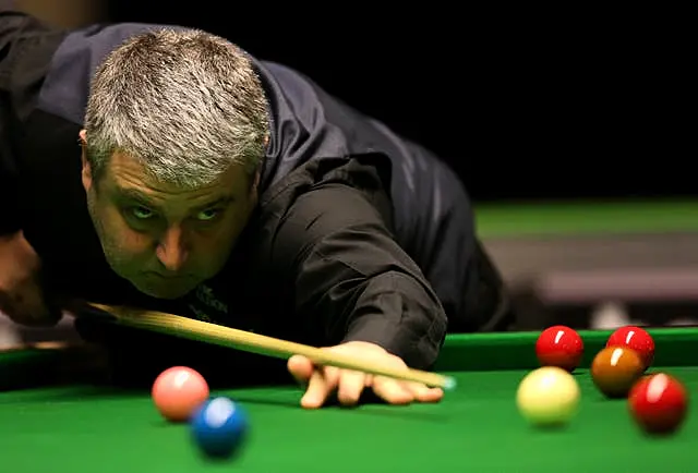 Rod Lawler, pictured, awaits Ronnie O'Sullivan