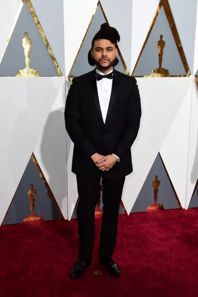 The Weeknd arriving at the 88th Academy Awards held at the Dolby Theatre in Hollywood, Los Angeles, CA, USA,