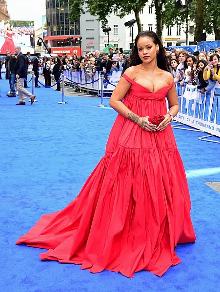 Rihanna attending the European premiere of Valerian and the City of a Thousand Planets