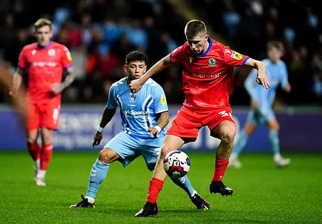 Coventry City v Blackburn Rovers – Sky Bet Championship – Coventry Building Society Arena