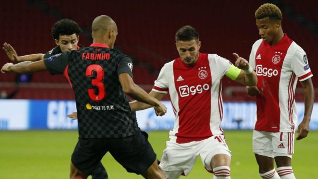 Fabinho Fills Virgil Van Dijk Void As Liverpool Win At Ajax