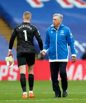 Ancelotti Keen Pickford Stays Involved For Everton After Tough Week