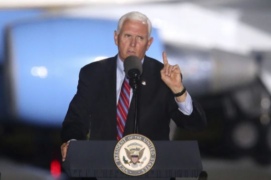 Mike Pence’s Continued Campaigning Questioned By Health Experts
