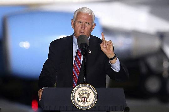 Mike Pence’s Continued Campaigning Questioned By Health Experts