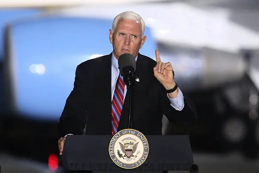 Mike Pence’s Continued Campaigning Questioned By Health Experts