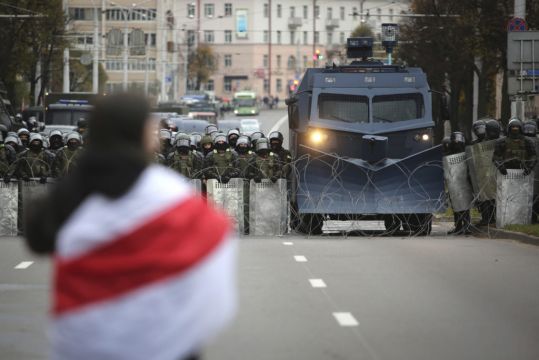 Man Sets Himself On Fire In Belarus As Unrest Continues