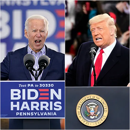 Donald Trump And Joe Biden Enter Final Full Week Of Campaigning