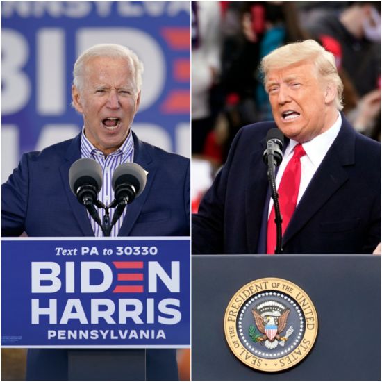 Donald Trump And Joe Biden Enter Final Full Week Of Campaigning