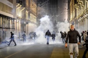 Protests In Italy Over New Virus Crackdown Turn Violent