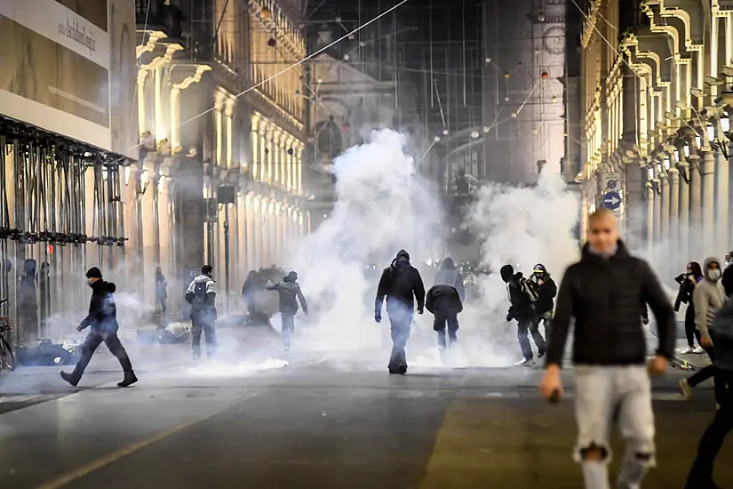 Protests In Italy Over New Virus Crackdown Turn Violent