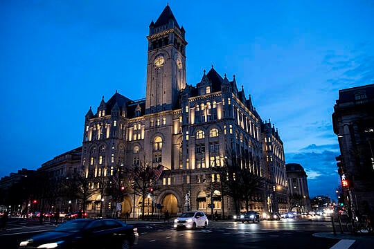 Trump Eyes Hosting Election Night Party At His Washington Hotel