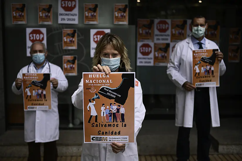 Spanish Doctors Stage Walkout Over ‘Weakened’ Health System