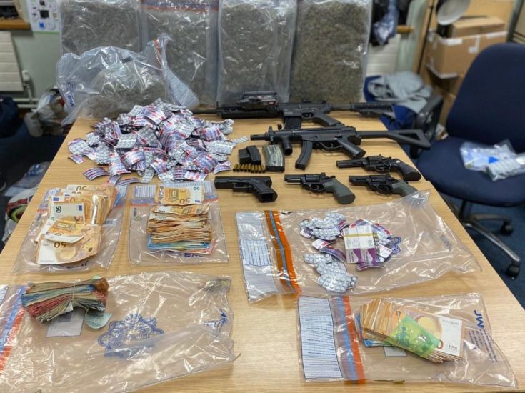 Man Due In Court After Gardaí Seize Cash, Drugs, Imitation Firearms In Dublin