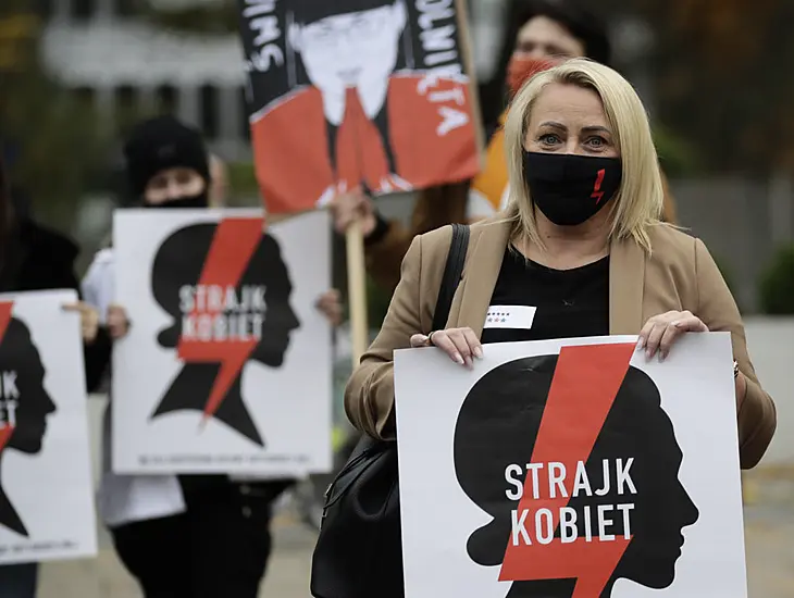 Poles Join Nationwide Strike Over Abortion Ruling