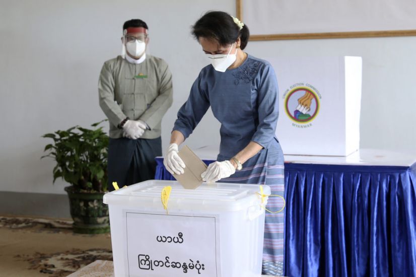 Myanmar’s Army-Backed Party Alleges 'Contentious Events' During Election