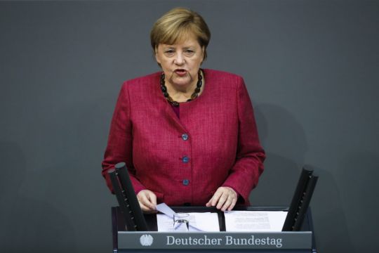 Car Crashes Into Gate Of Angela Merkel's Office