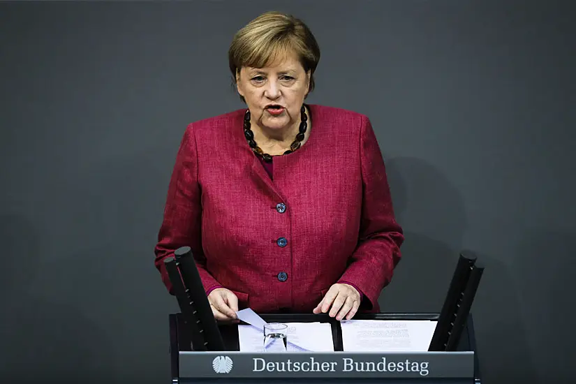 Car Crashes Into Gate Of Angela Merkel's Office